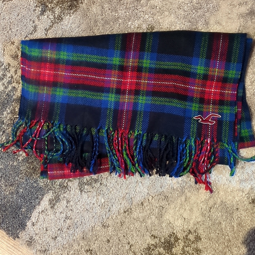 Plaid Hollister Scarf